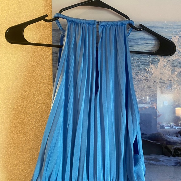 A.L.C Renzo Ii Dress in Blue Sea - Picture 7 of 7